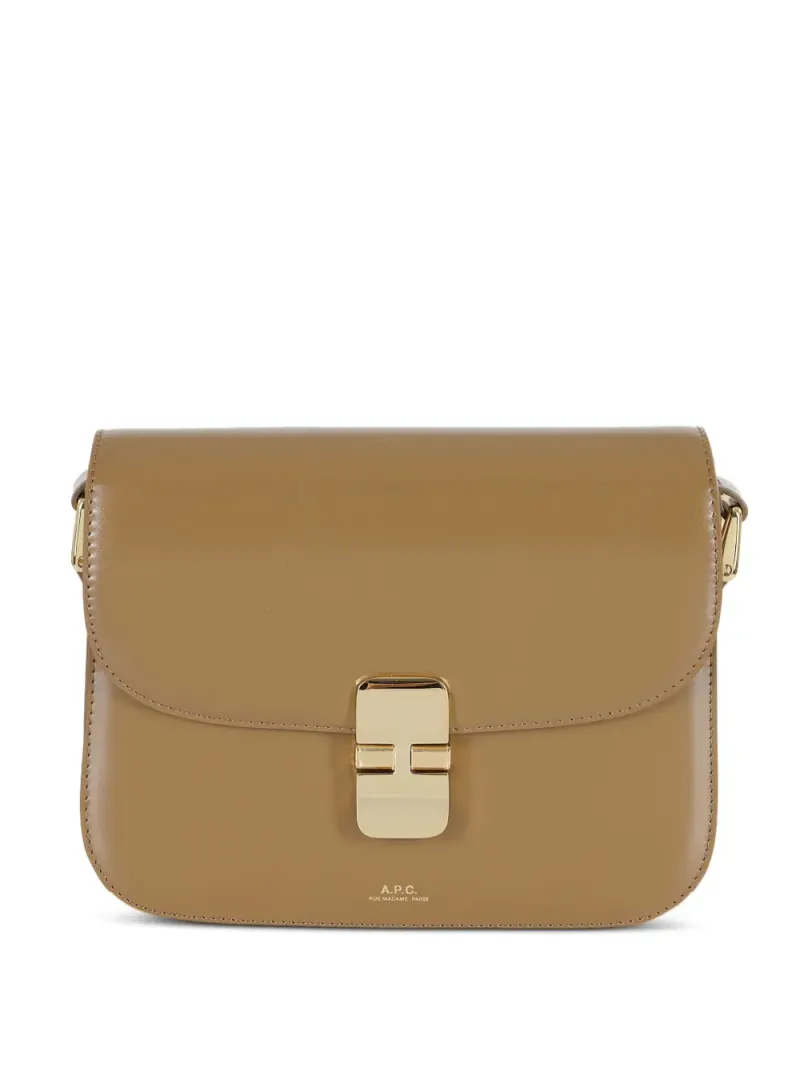 A.P.C. Grace Schultertasche in Braun