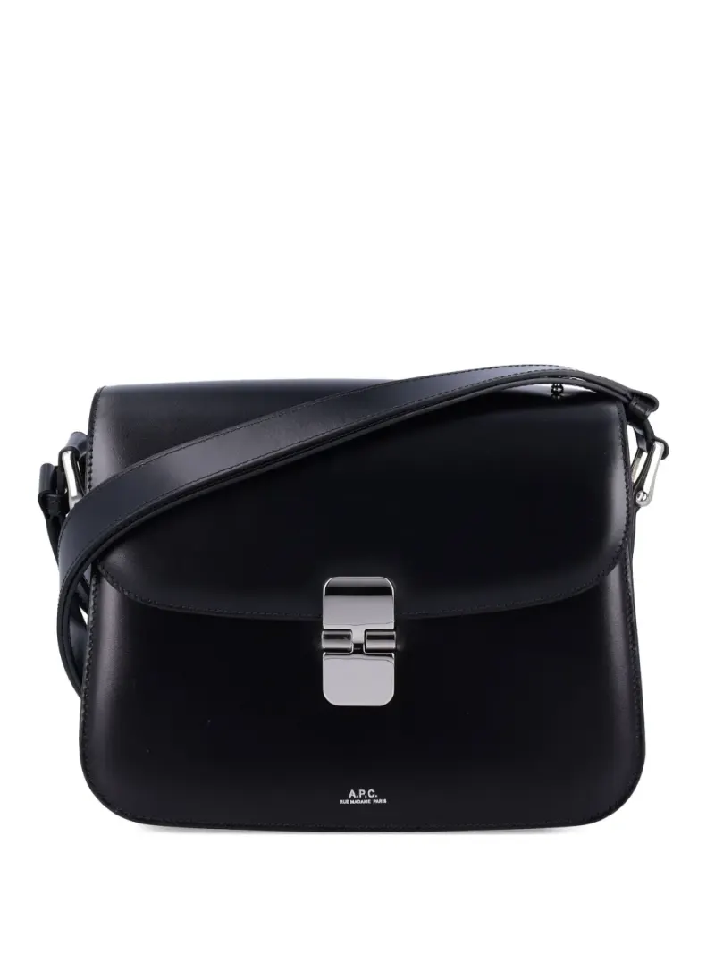 A.P.C. Kleine 'Grace' Umhängetasche in Schwarz