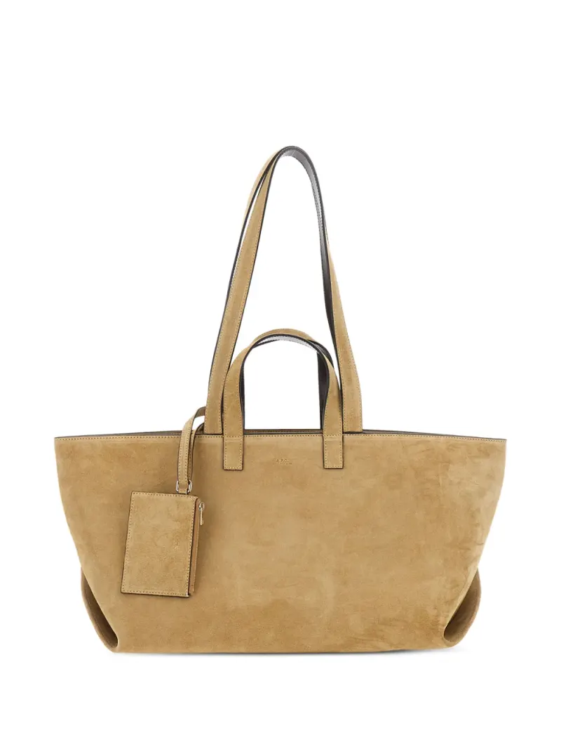 A.P.C. Le Drummer Tote Bag in Nude