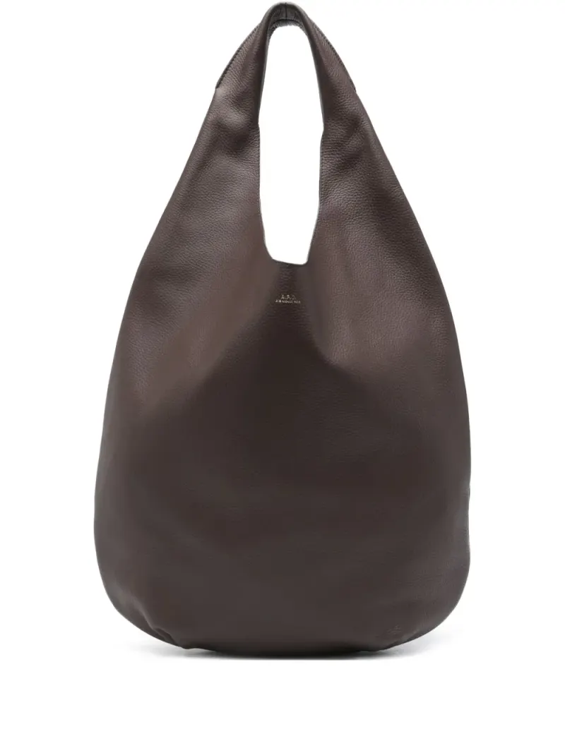 A.P.C. Le Neige Schultertasche in Braun