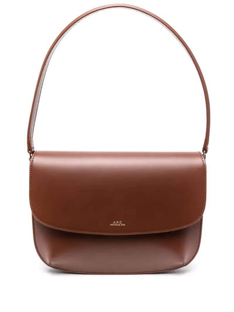 A.P.C. Sarah Schultertasche in Braun