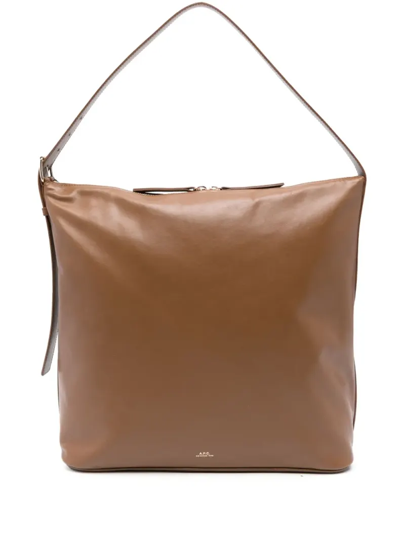 A.P.C. Vera Tote Bag in Braun