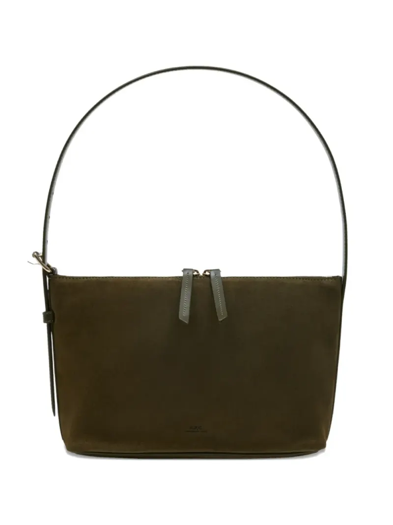 A.P.C. Vera Schultertasche in Grün