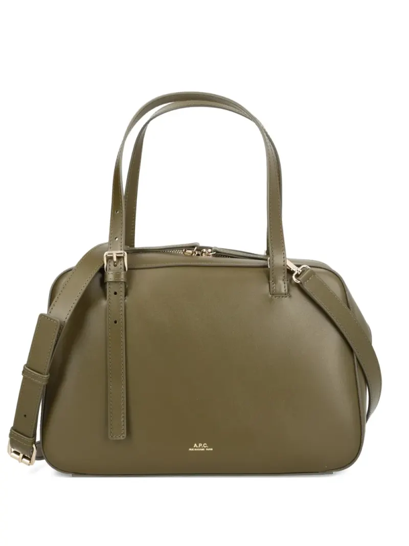 A.P.C. Schultertasche mit Henkel in Grün
