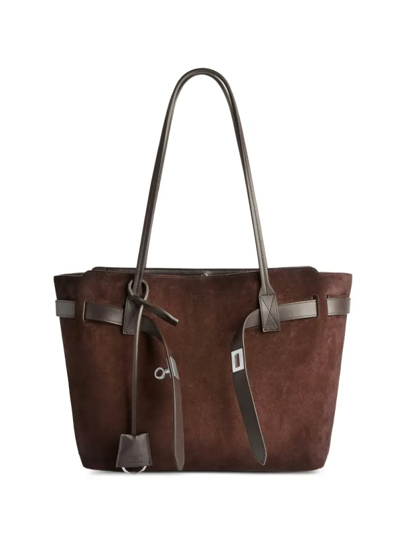Balenciaga Mittelgroße Bel Air Tote Bag in Braun