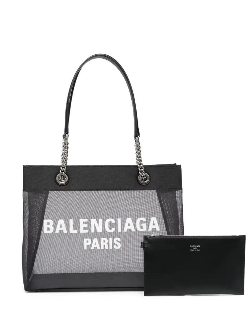 Balenciaga Mittelgroße Duty Free Handtasche in Schwarz