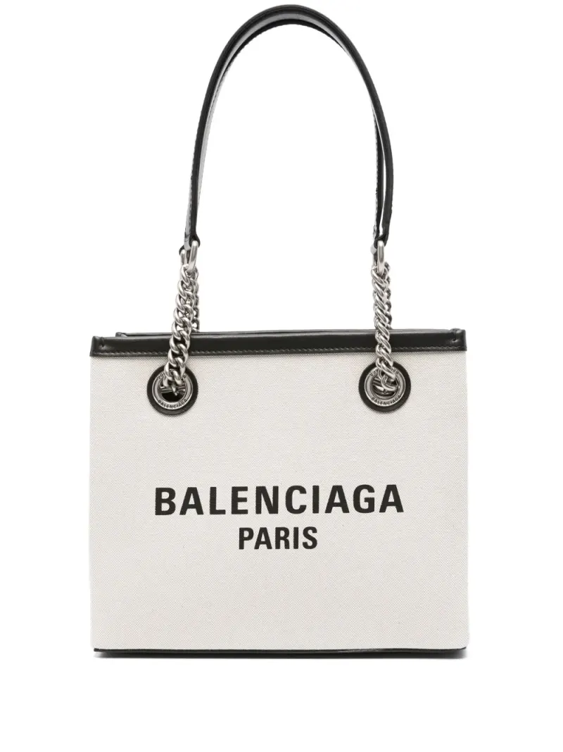 Balenciaga Kleine Duty Free Handtasche in Nude
