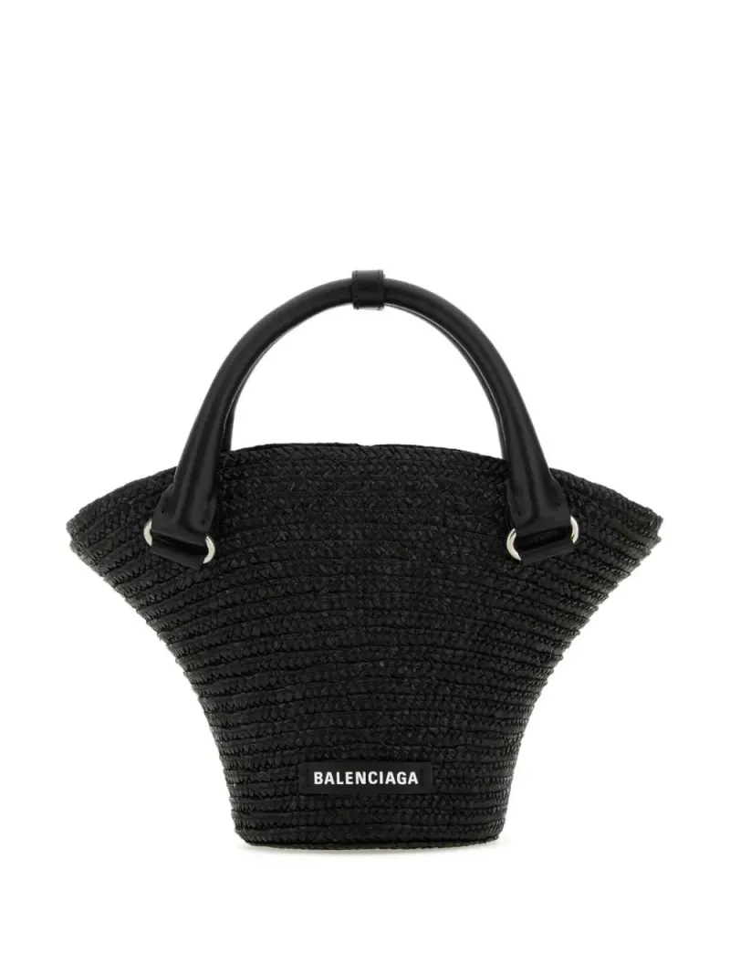 Balenciaga Handtasche aus Raffiabast
