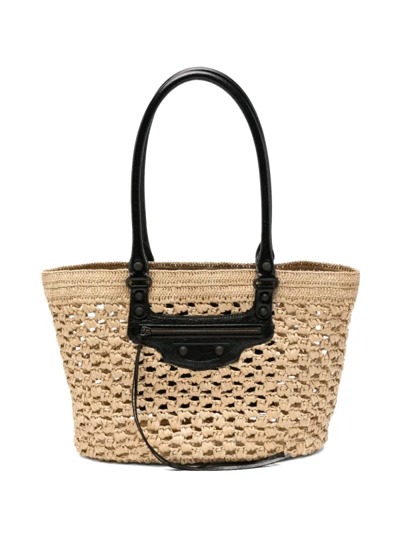 Balenciaga medium Le City basket tote bag