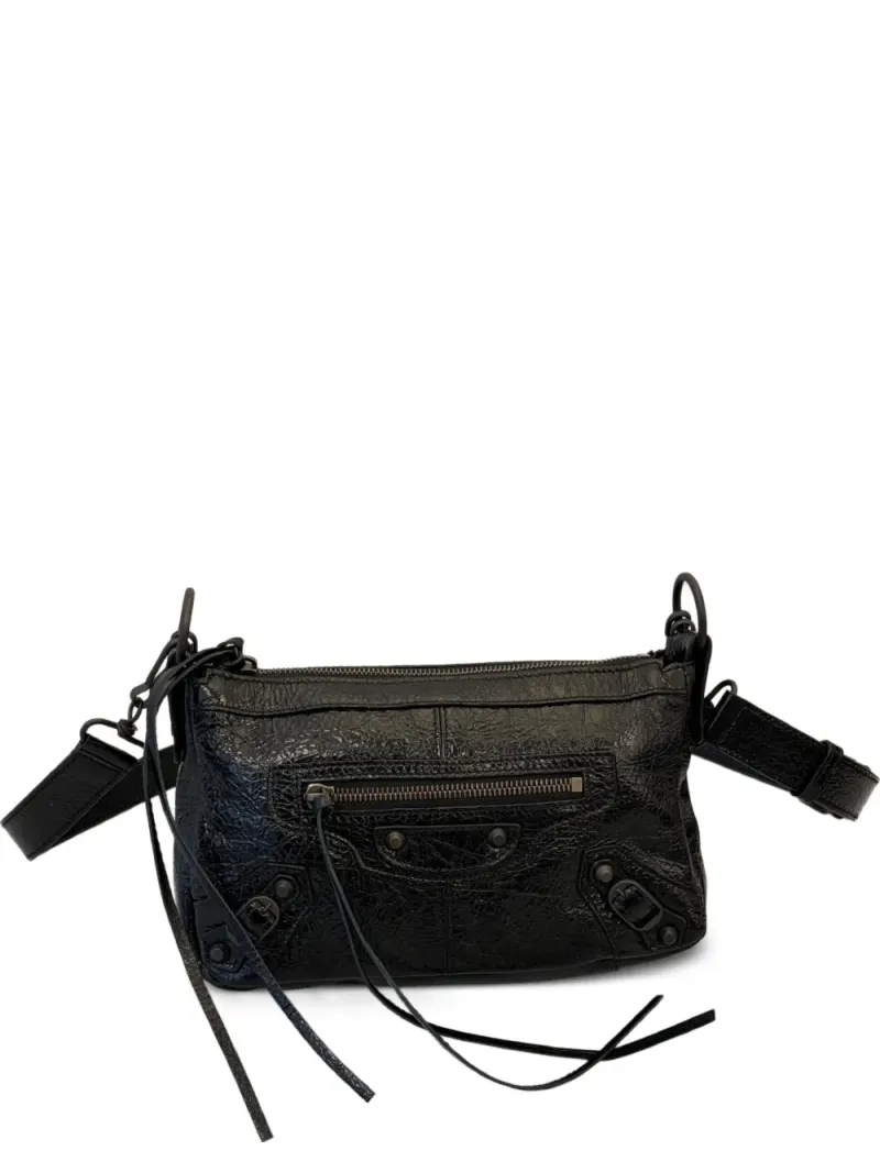Balenciaga Mini Le City Moto Tote Bag