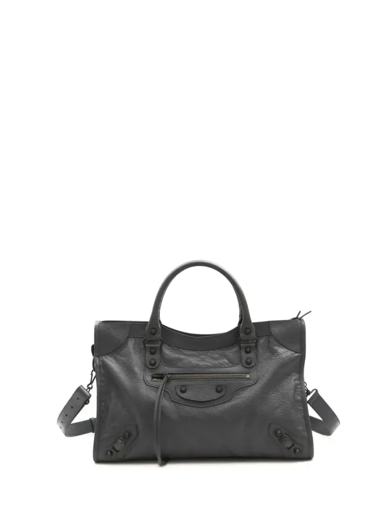 Balenciaga Le City Tote Bag in Grau