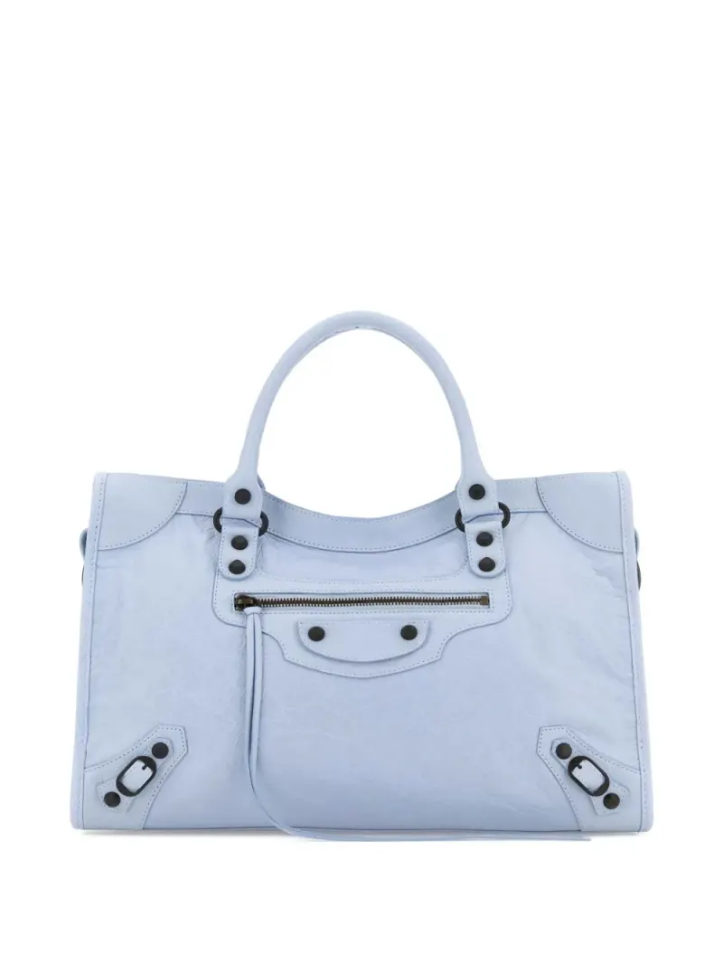 Balenciaga Mittelgroße Le City Tote Bag in 4921|CLOUDY BLUE