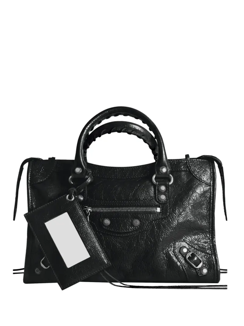 Balenciaga small Le City tote bag in Schwarz