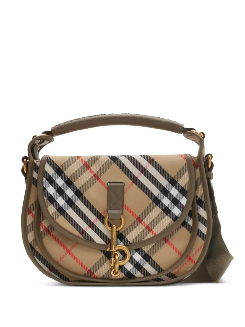 Burberry B Clip in Nude – Umhängetaschen & Satchels