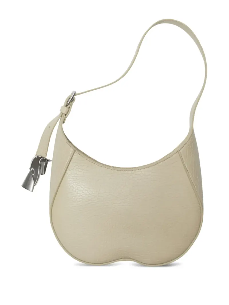 Burberry Chess Schultertasche aus Leder in Nude