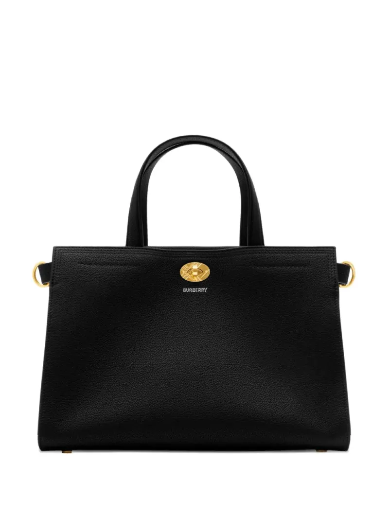 Burberry Kleine Cotswolds Tote Bag in Schwarz