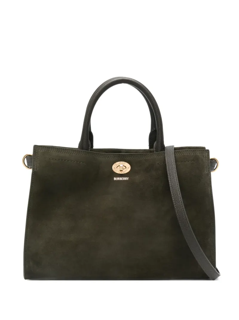 Burberry Kleine Cotswolds Tote Bag in Grün