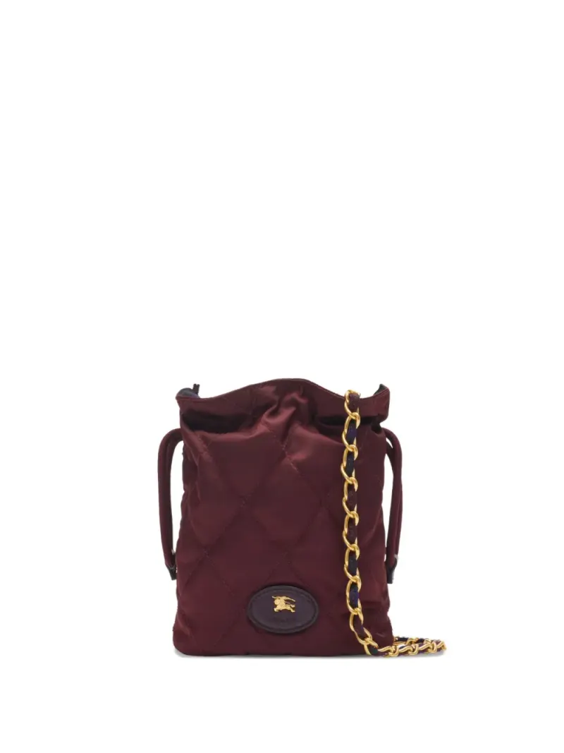Burberry Gesteppte Mini-Beuteltasche