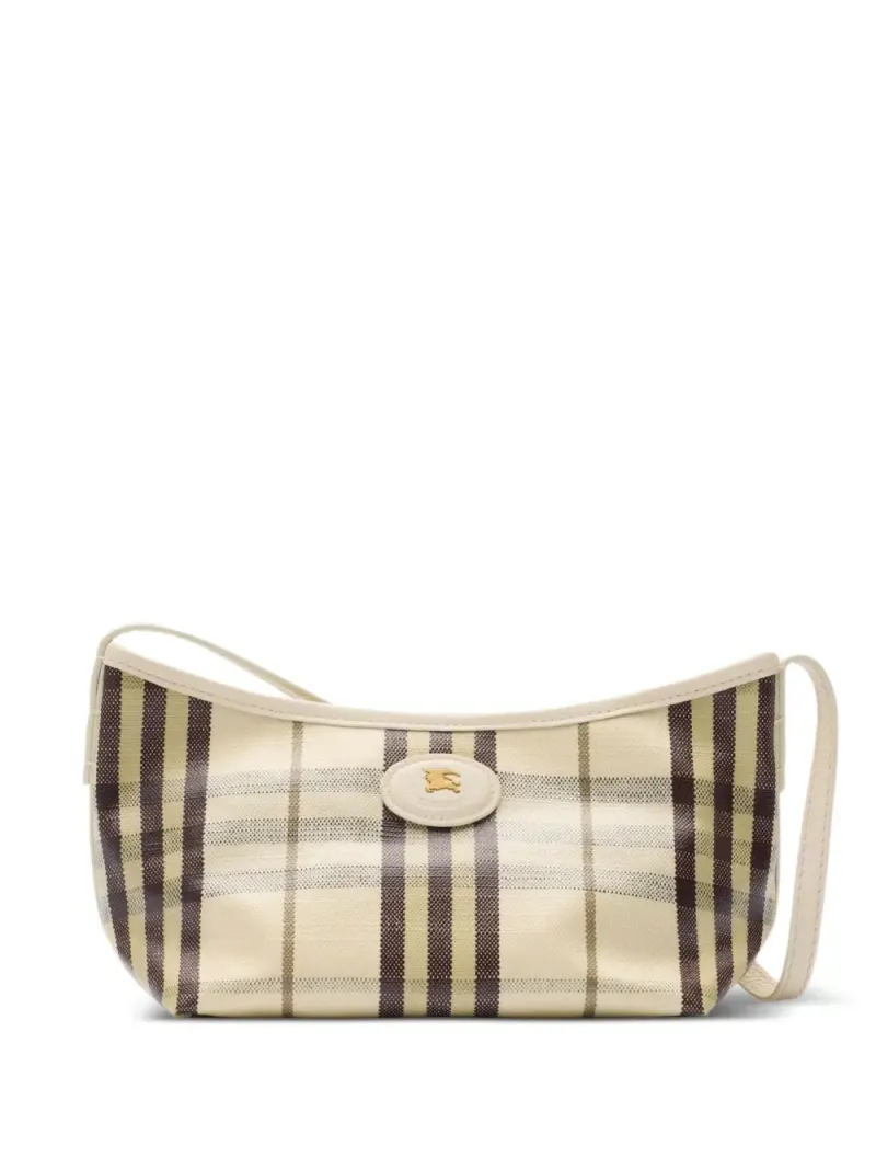 Burberry Mini Highlands Check Schultertasche