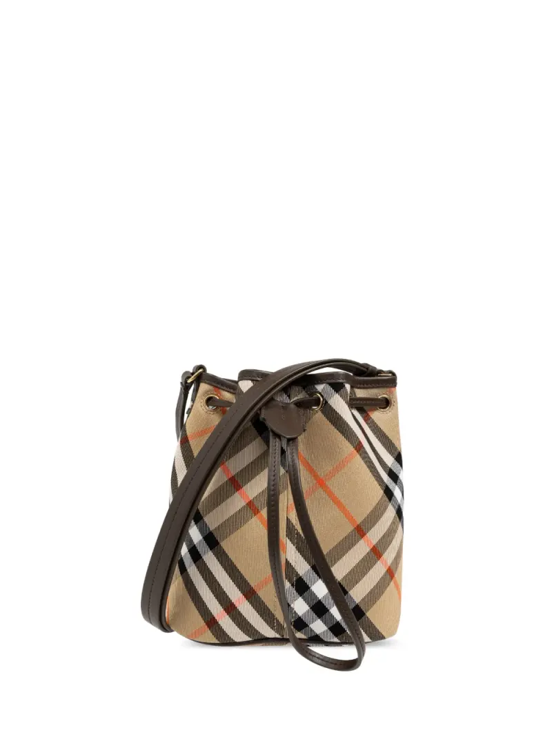 Burberry Karierte Beuteltasche