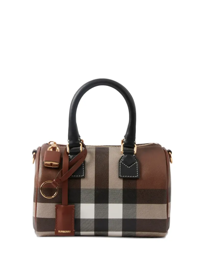 Burberry Karierter Mini-Tote Bag