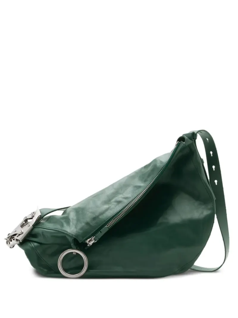 Burberry Kleiner Knight Shopper in Grün
