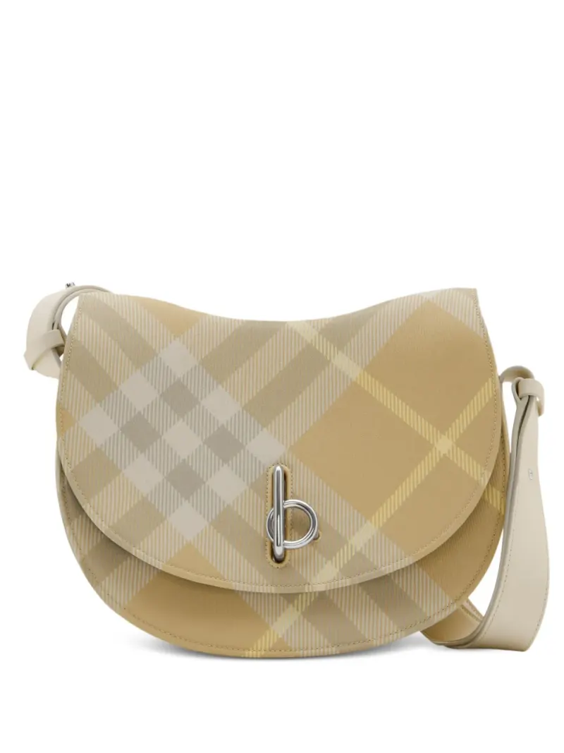 Burberry Mittelgoße Rocking Horse Schultertasche in Nude