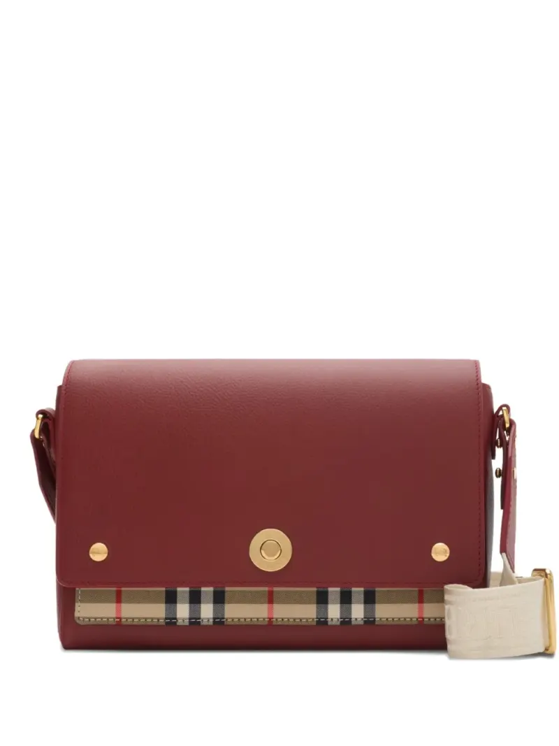 Burberry Note Umhängetasche in Rot