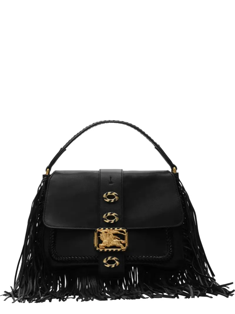Burberry Kleine Rider Tasche in Schwarz