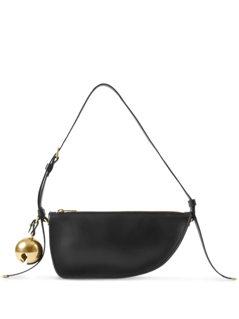 Burberry Mini Shield Schultertasche Mini in Schwarz