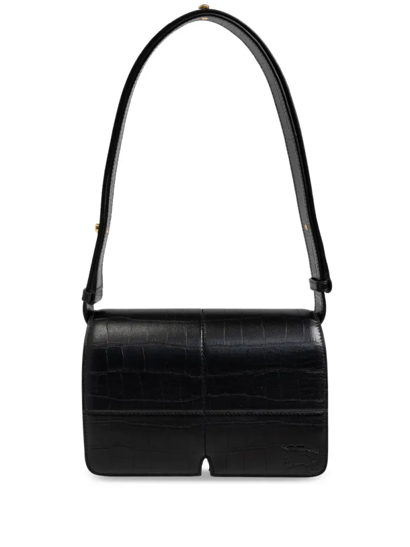 Burberry Snip Schultertasche in Schwarz