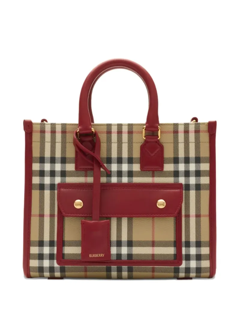 Burberry Tote Bag mit Druckknopf