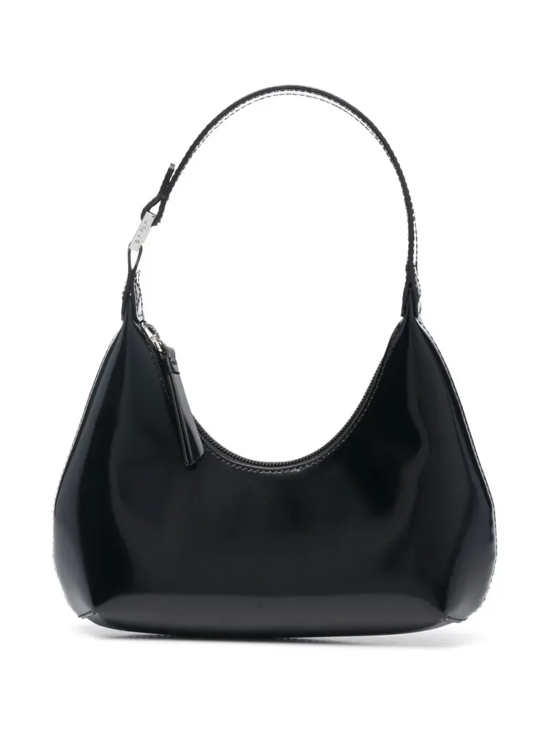By Far Baby Amber Schultertasche in Schwarz