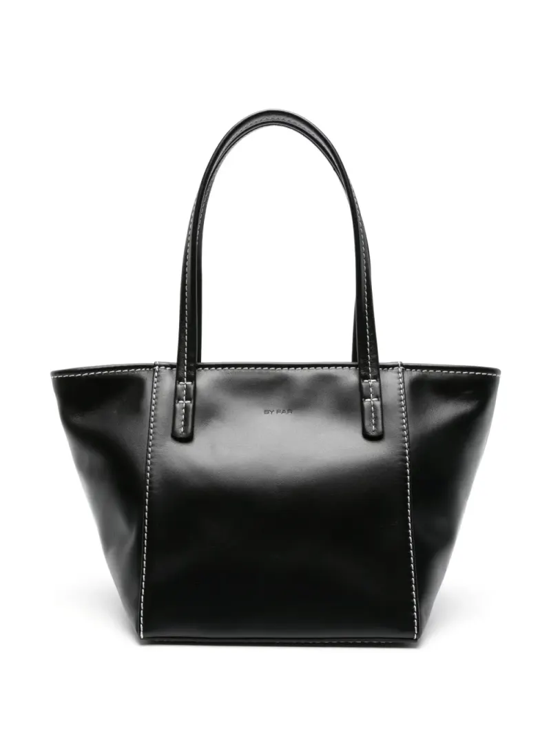 By Far Bar Handtasche aus Leder