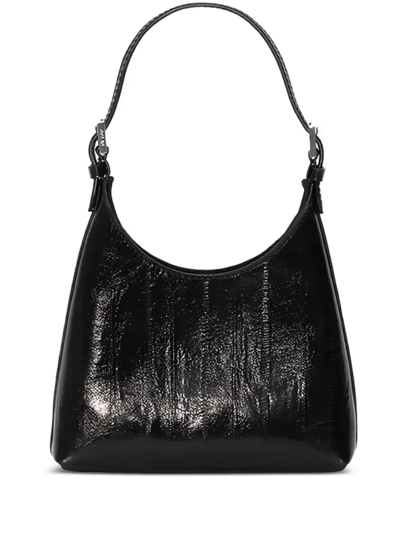 By Far Buckle Baby Camryn Schultertasche in Schwarz