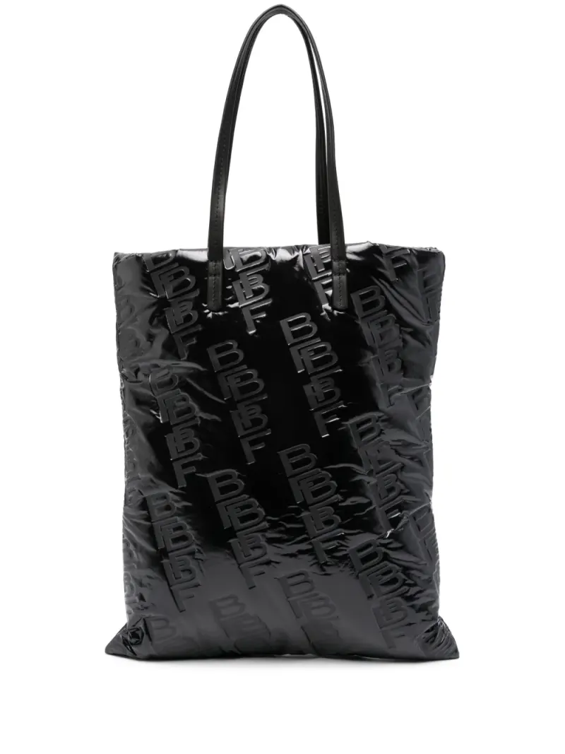 By Far Handtasche mit Logo-Prägung