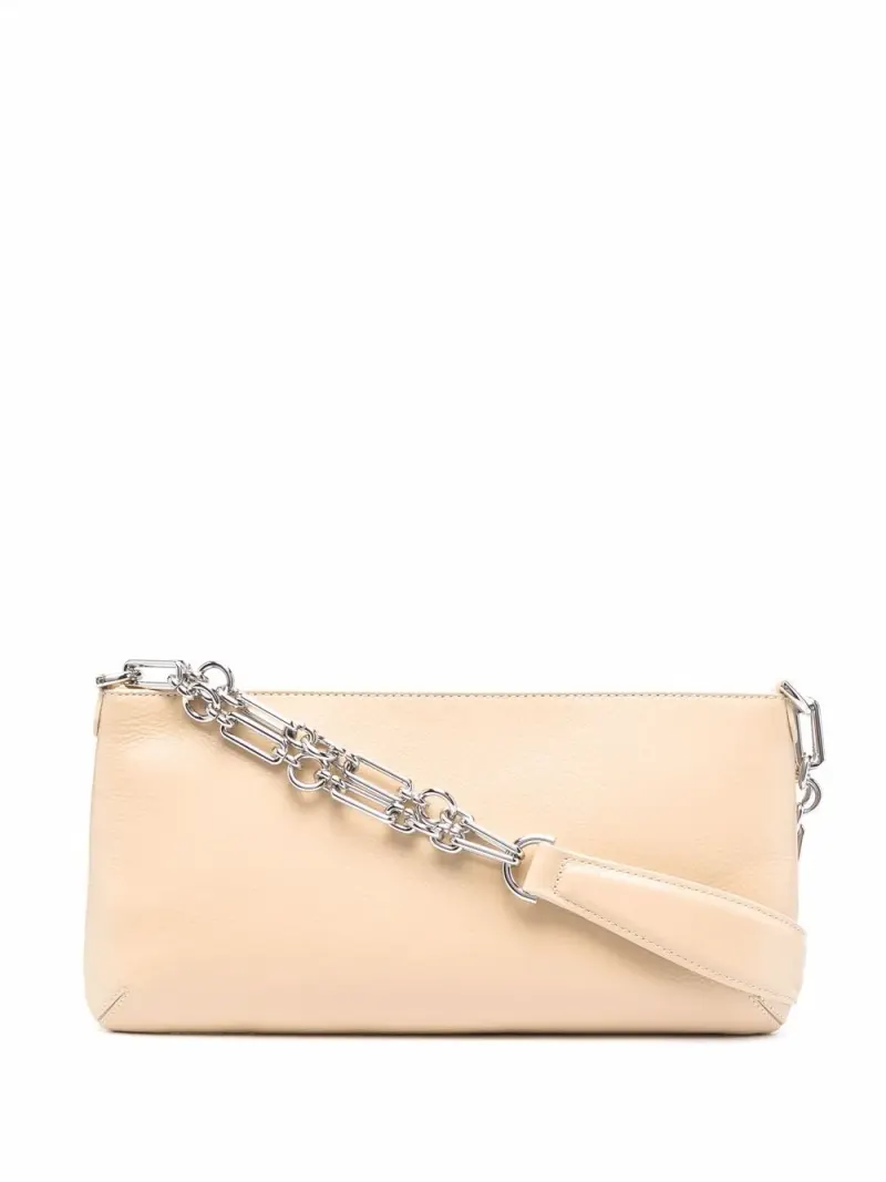By Far Holly Schultertasche in Nude