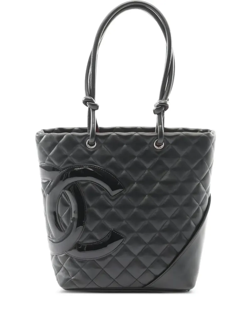 Chanel Cambon in Schwarz – Pre-owned Taschen