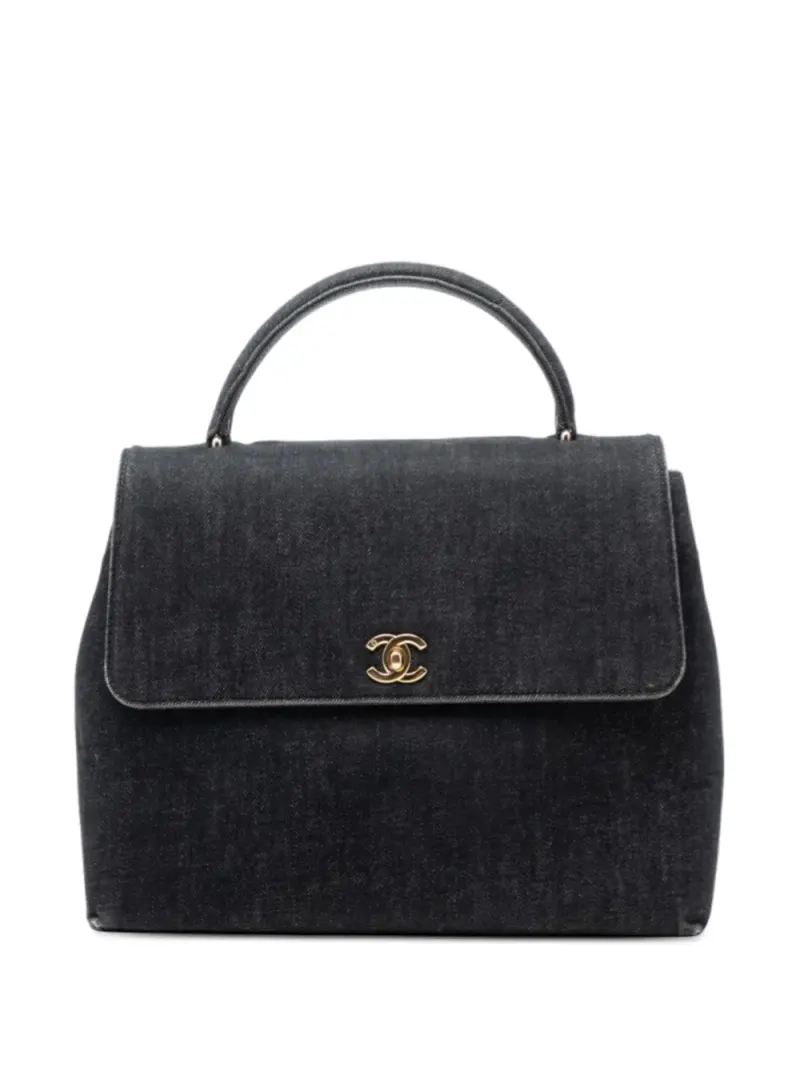 Chanel CC Kelly in Schwarz – Pre-owned Taschen