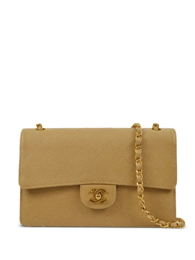 Chanel 1998 pre-owned Classic Flap Schultertasche in Nude