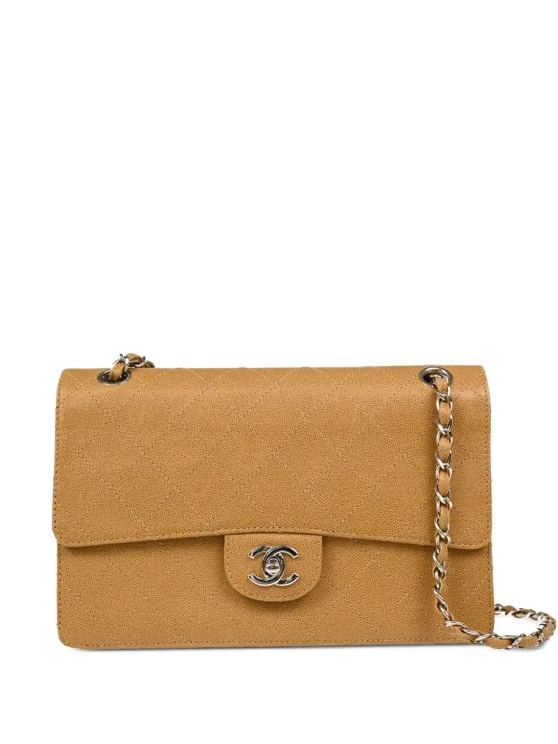 Chanel 1998 pre-owned Classic Flap Schultertasche in Nude