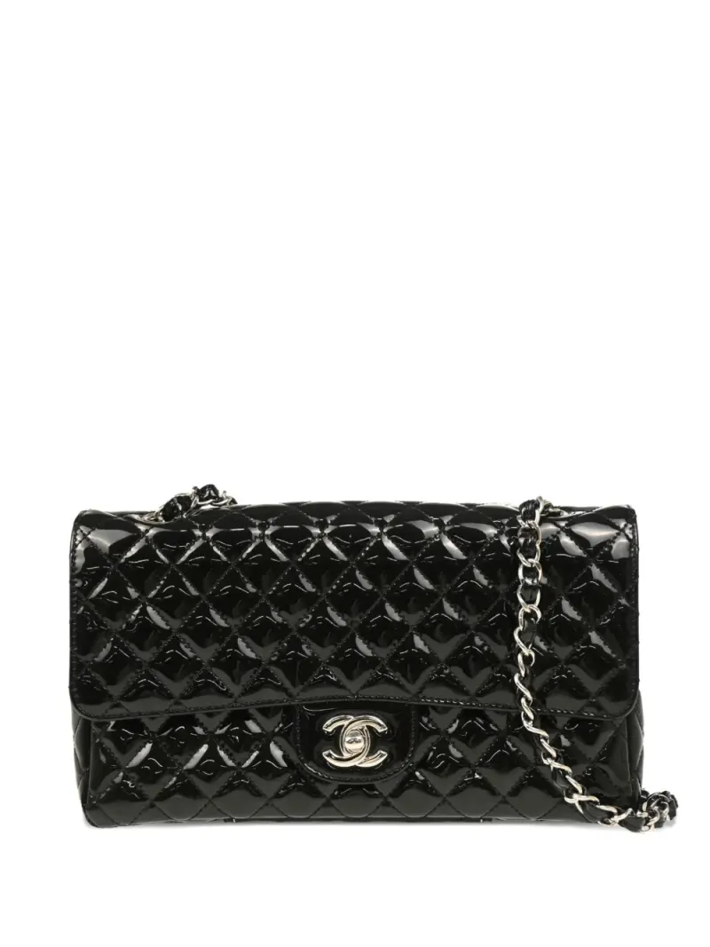 Chanel 2007 Classic Flap Schultertasche in Schwarz