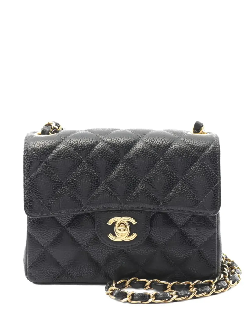 Chanel 2005 Classic Flap Schultertasche in Schwarz