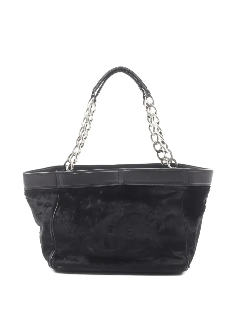 Chanel Coco Mark in Schwarz – Pre-owned Taschen