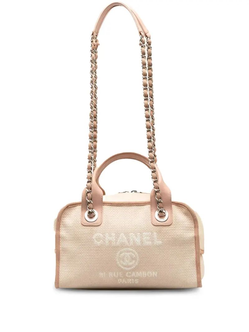 Chanel Deauville in Rosa – Pre-owned Taschen