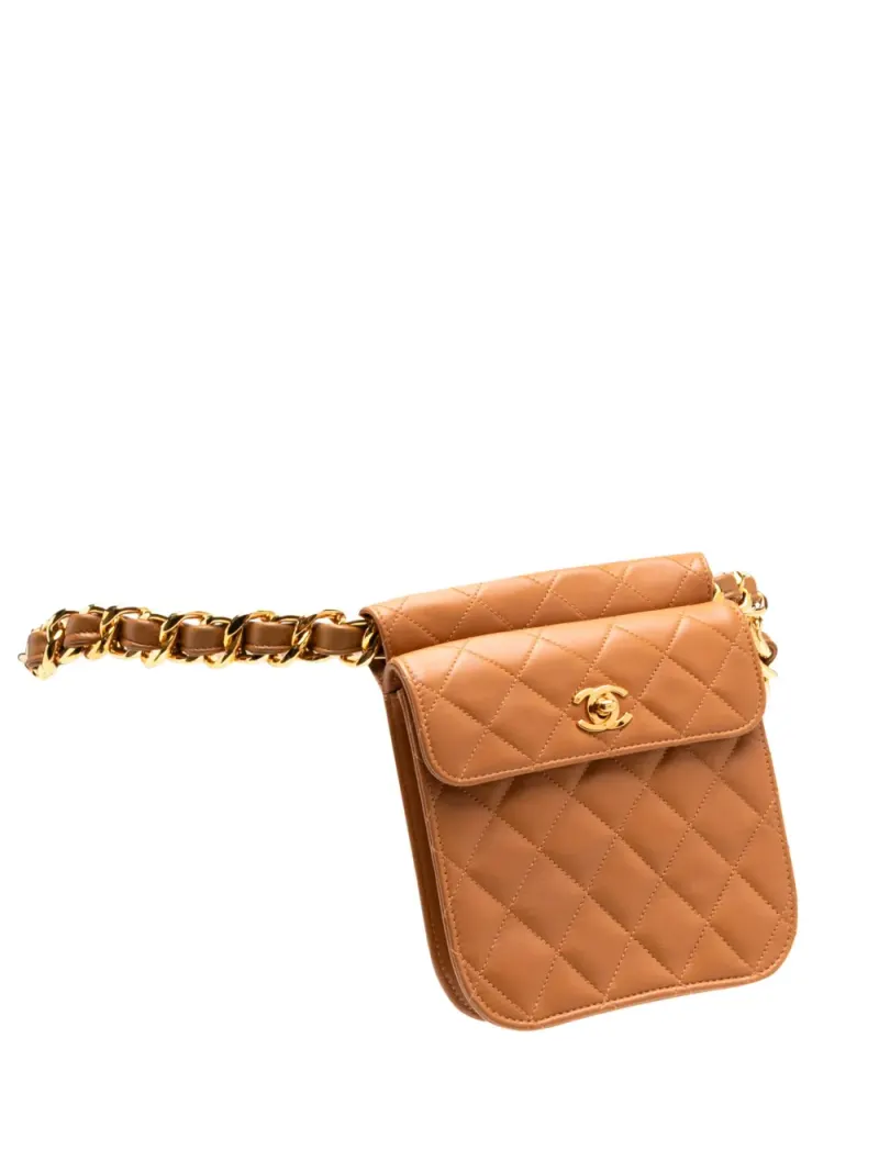 Chanel 1994 Gürteltasche in Braun