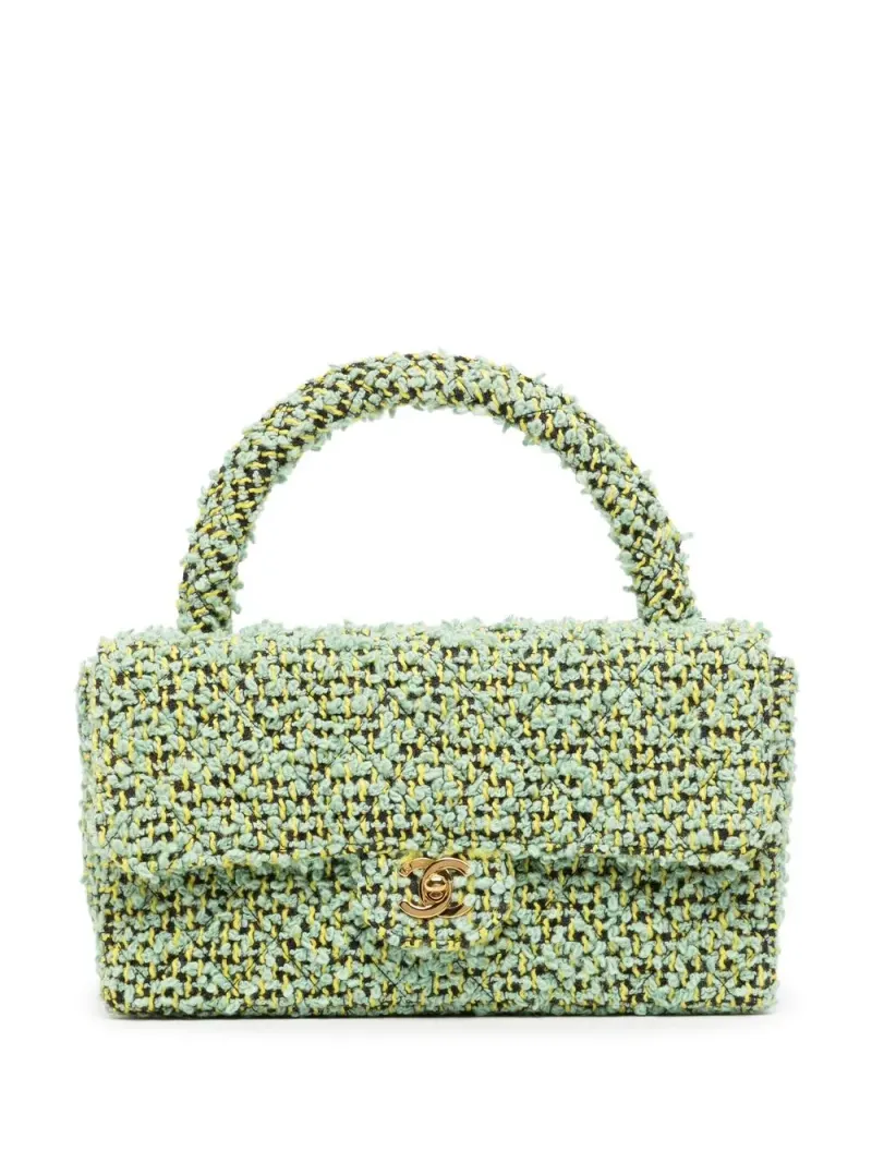 Chanel 1995 Handtasche in Grün