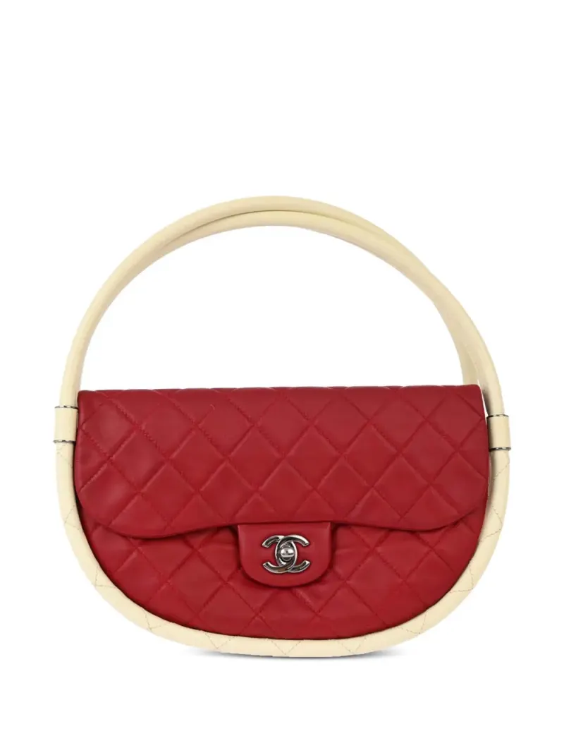 Chanel Hula Hoop in Rot – Pre-owned Taschen