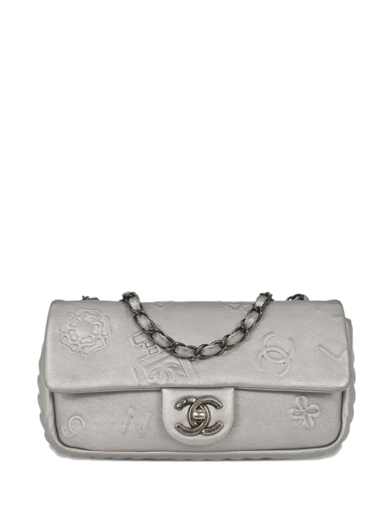 Chanel Icon in Grau – Pre-owned Taschen
