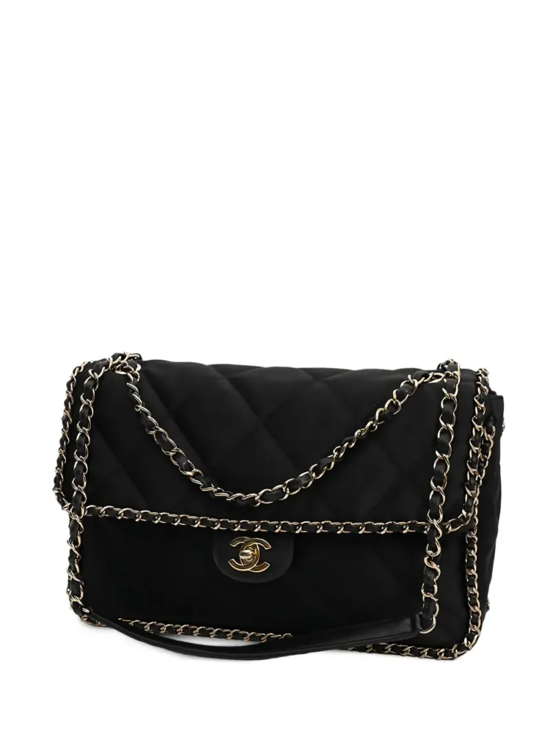 Chanel Jumbo Jumbo in Schwarz – Pre-owned Taschen
